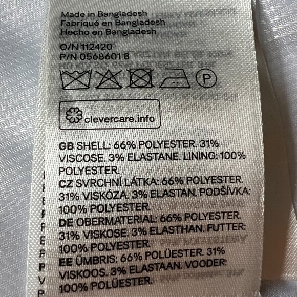 Suit H&M grey Size 4 HARDLY WORN - Picture 7 of 7